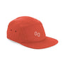One Foot Forward - Five Panel Cap in Pink