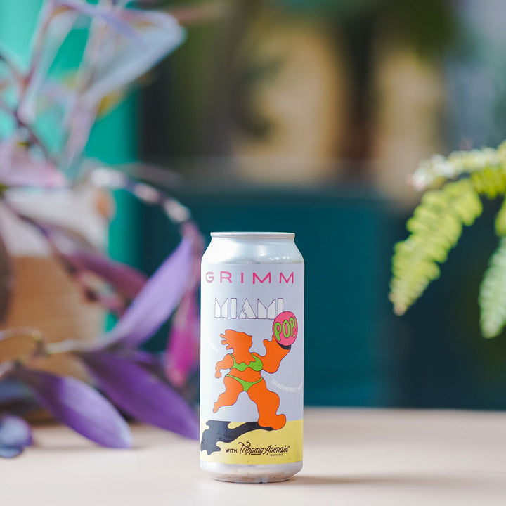 Grimm | Miami Pop! | Fruited Lactose Sour w/ Dragonfruit, Mango and Vanilla | 5.0%