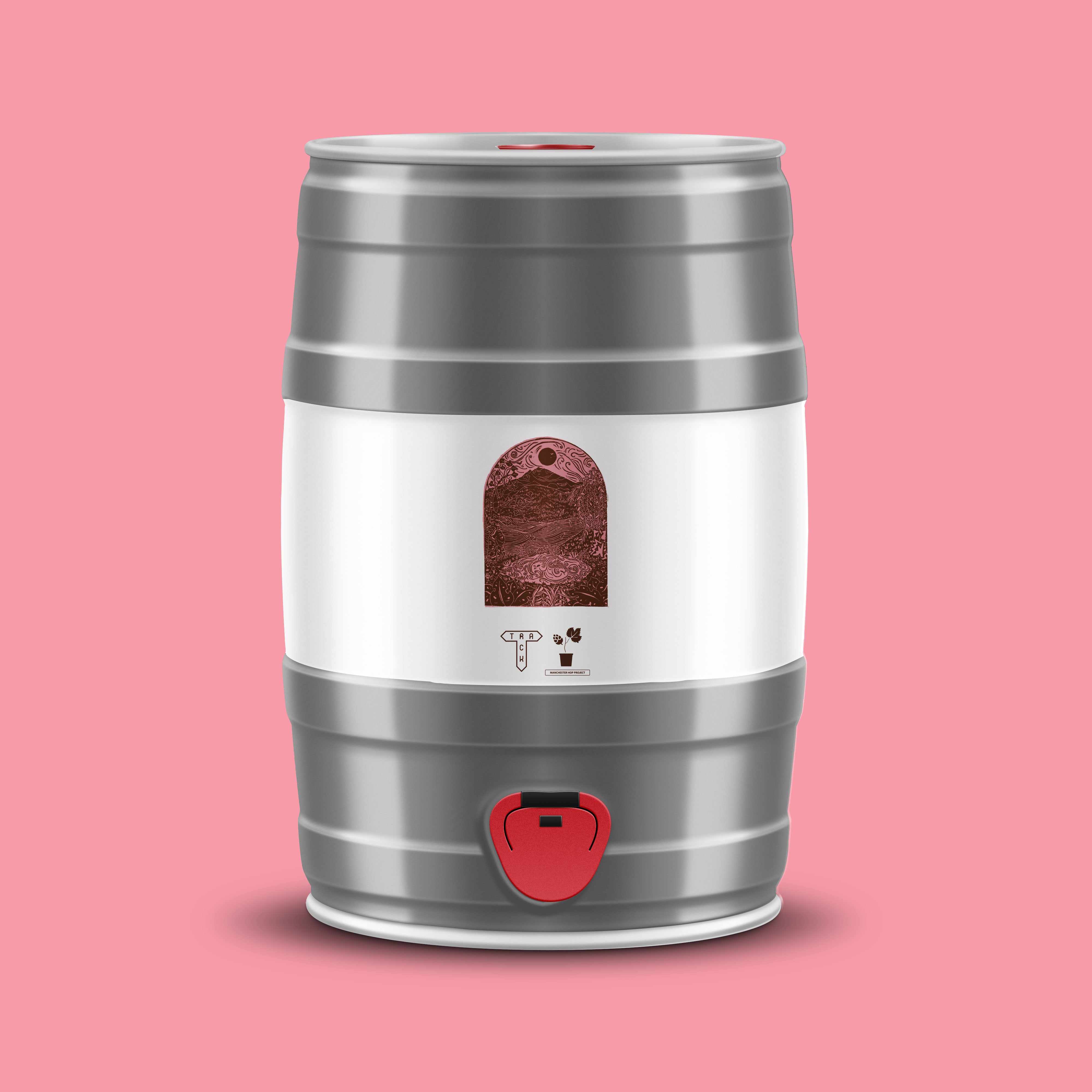 Auburn | Harvest Ale #3 | British Brown Ale w/ Manchester Hop Project | 4.8% | 5L Mini Cask