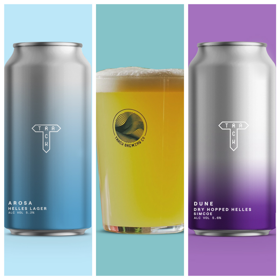 Gift Packs - Two Cans & A Wave Logo Pint Glass