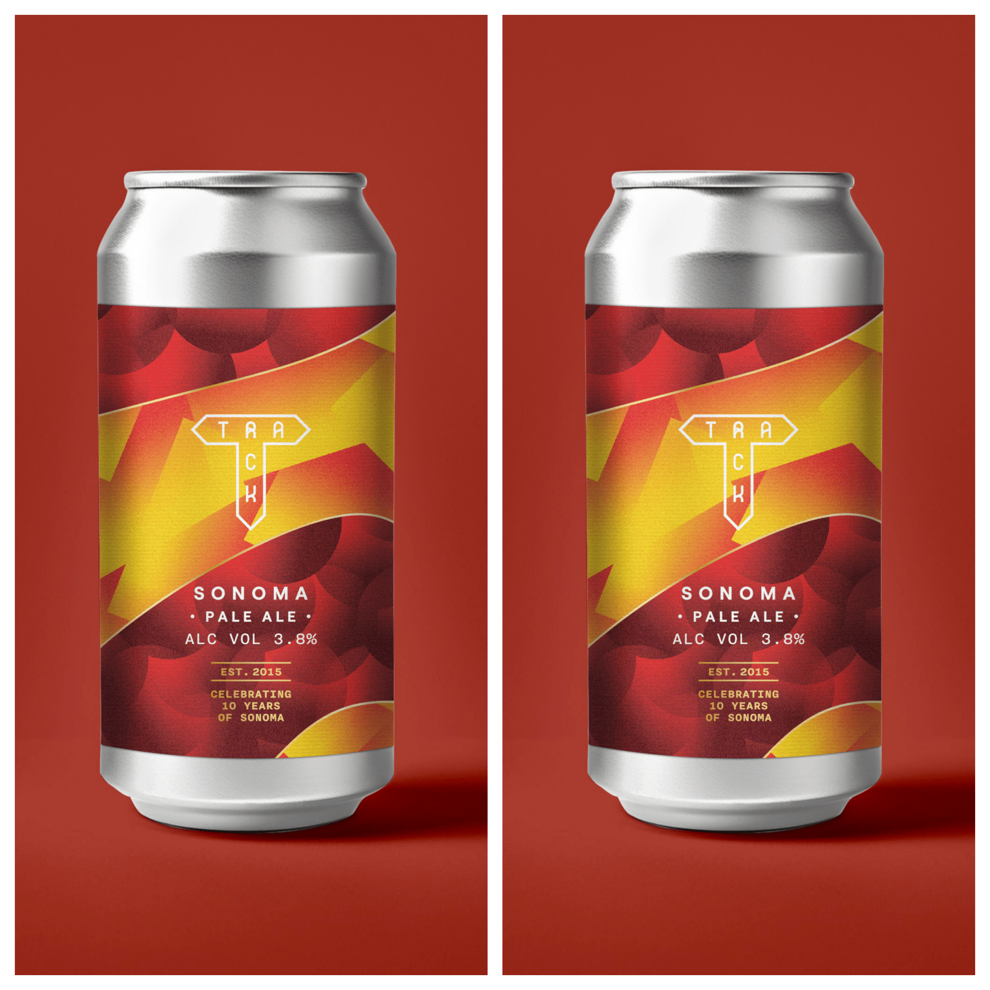 Gift Packs - Two Cans & A Track Logo Willy Becher Glass - Track Brewing Company Limited