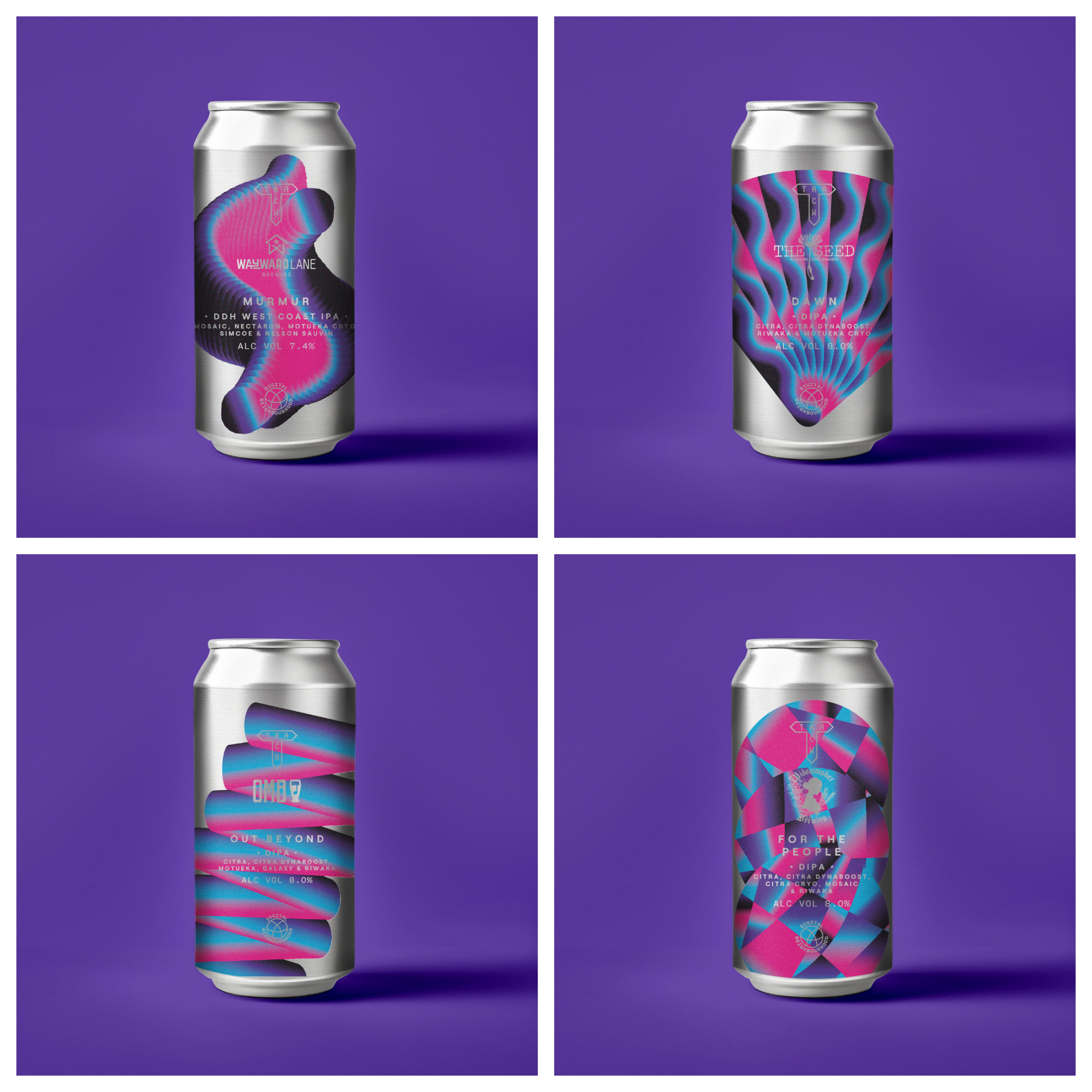 Welcome To The Neighbourhood Mixed 8-Pack (WTTN #1, #2, #3 & #4)