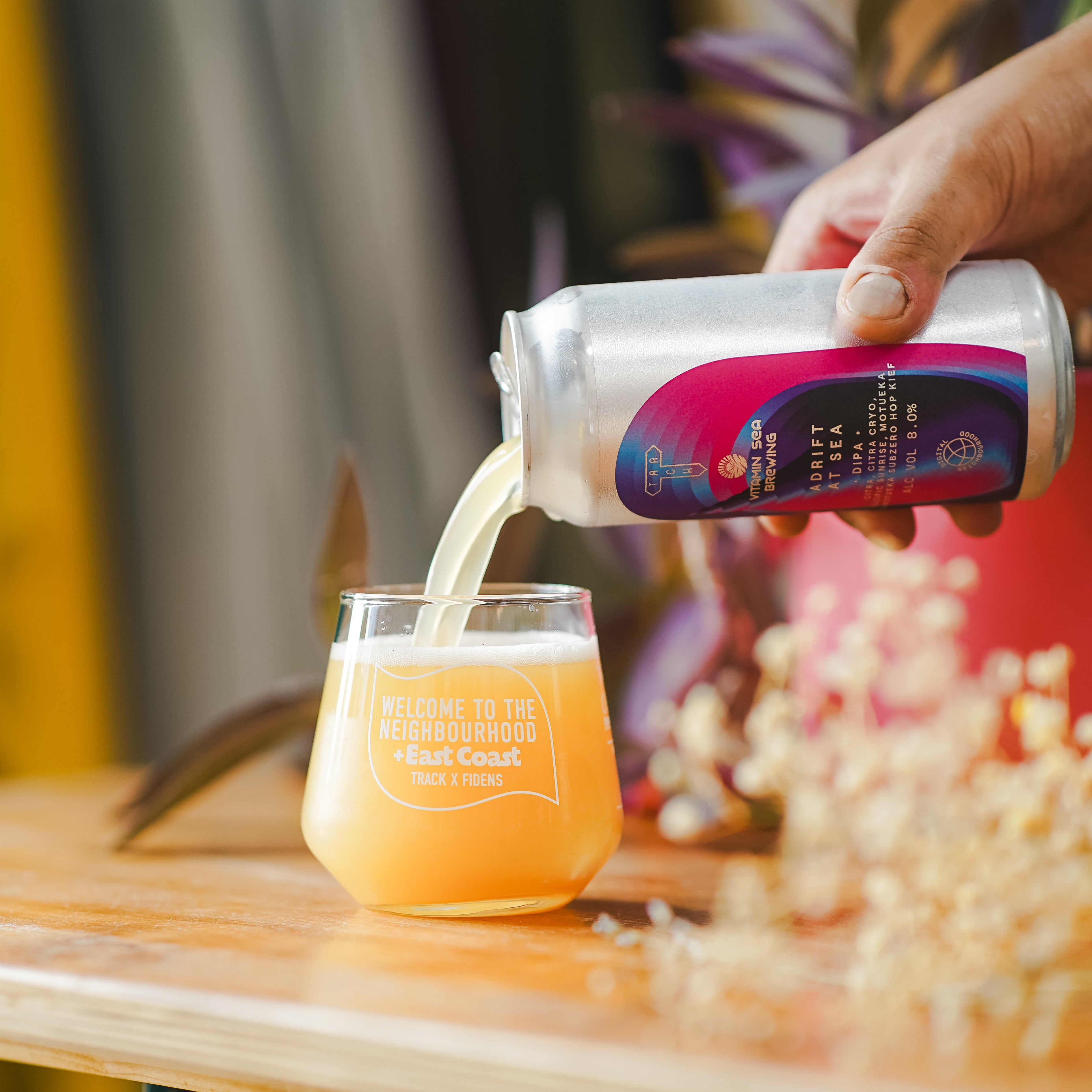 Adrift At Sea w/ Vitamin Sea (WTTN #7) | DIPA w/ Citra, Citra Cryo, Pacific Sunrise, Motueka & Motueka SubZero Hop Kief | 8.0%