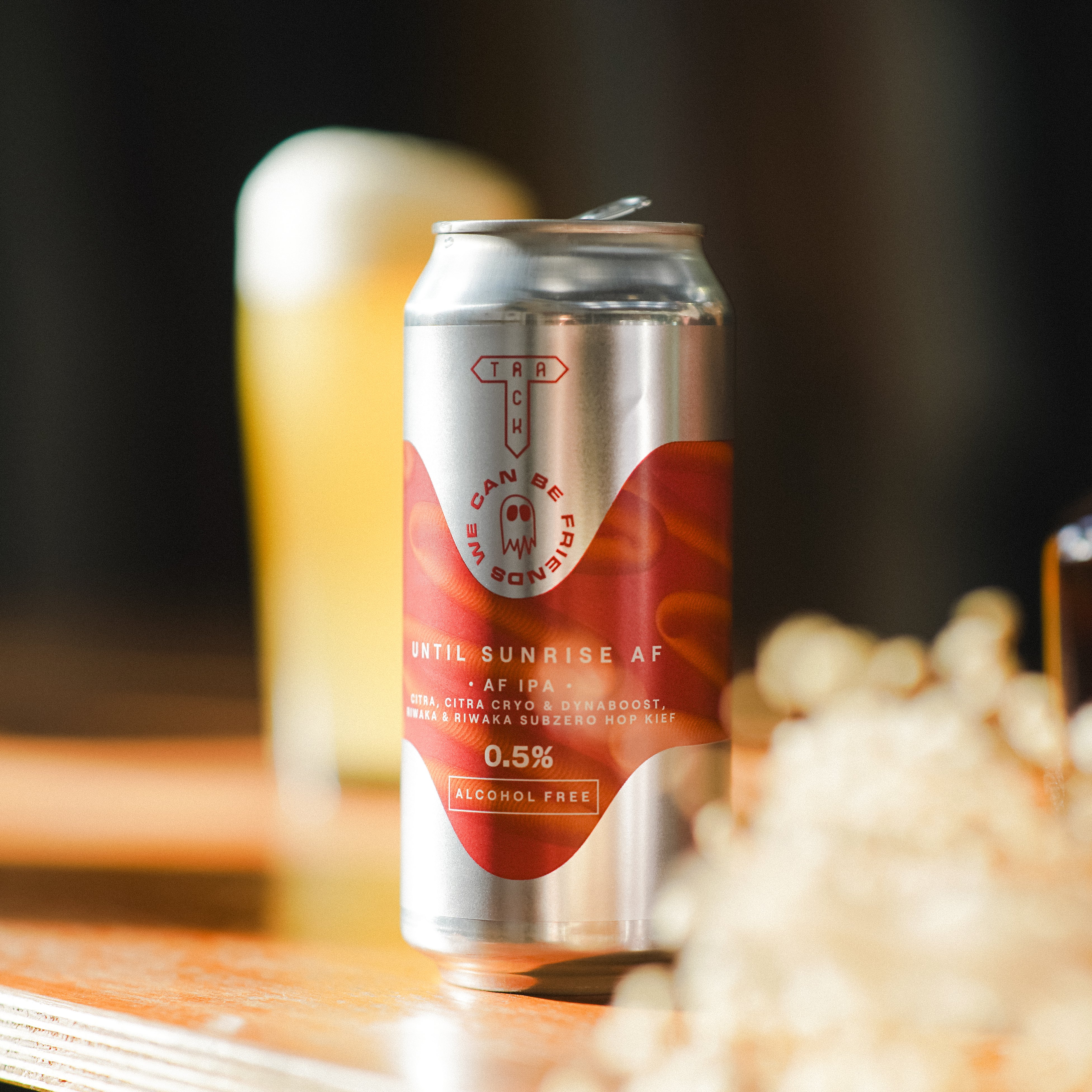 Until Sunrise w/ We Can Be Friends | Alcohol Free IPA w/ Citra, Citra Cryo, Citra Dynaboost, Riwaka & Riwaka SubZero Hop Kief | 0.5%