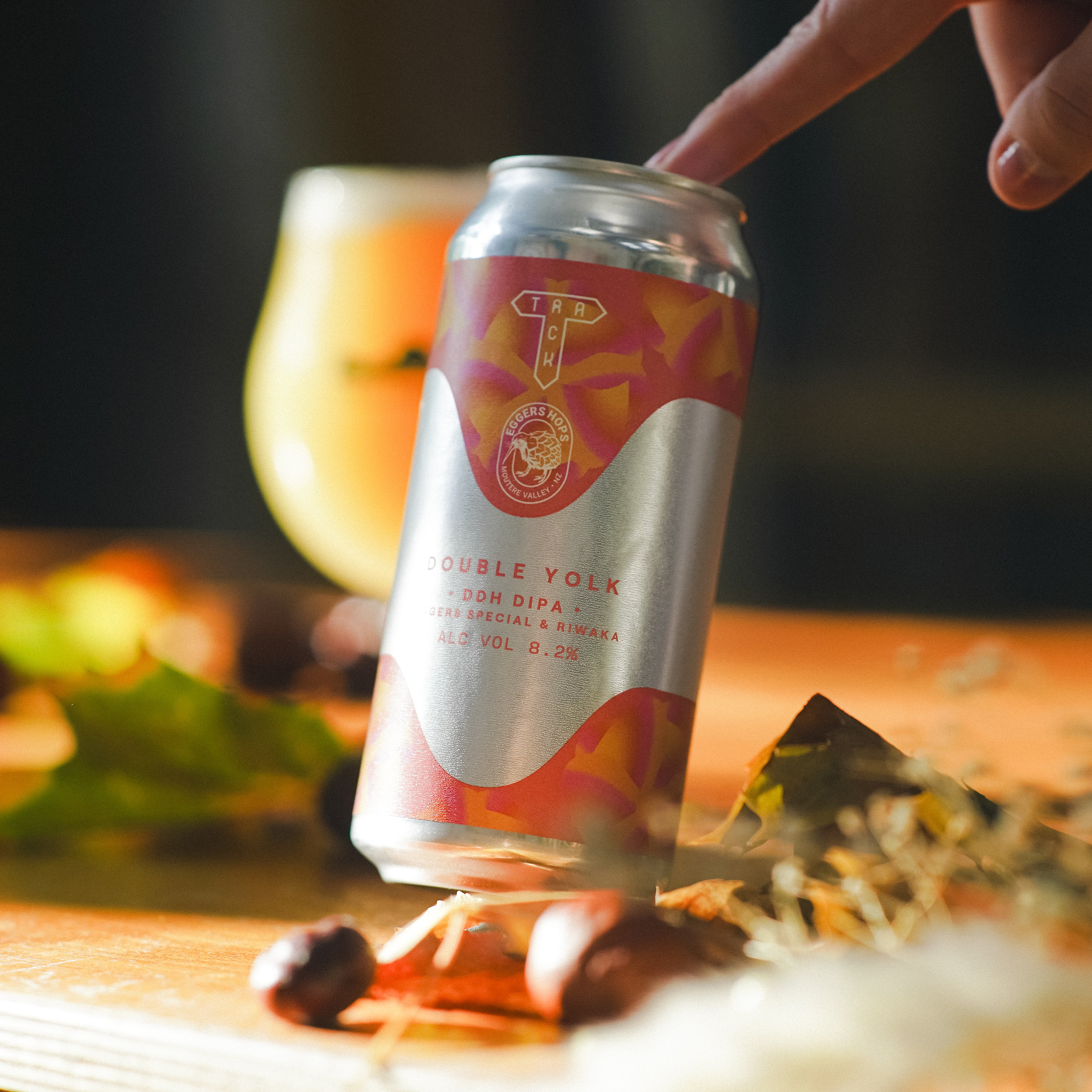 Double Yolk w/ Eggers Hops | DDH DIPA w/ Eggers Special & Riwaka | 8.2%