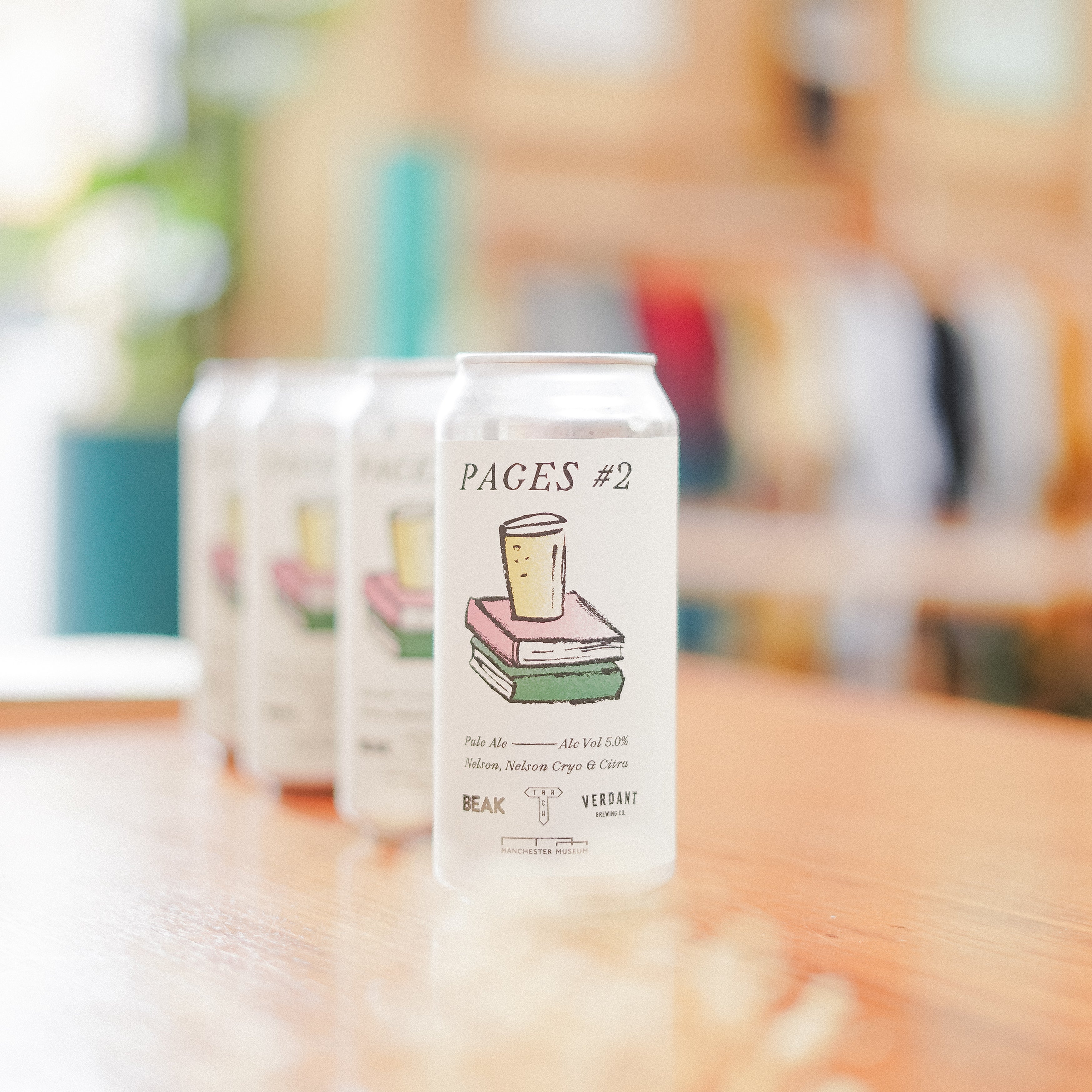 PAGES #2 w/ Beak & Verdant | Pale Ale w/ Nelson Sauvin, Nelson Sauvin Cryo & Citra | 5.0%