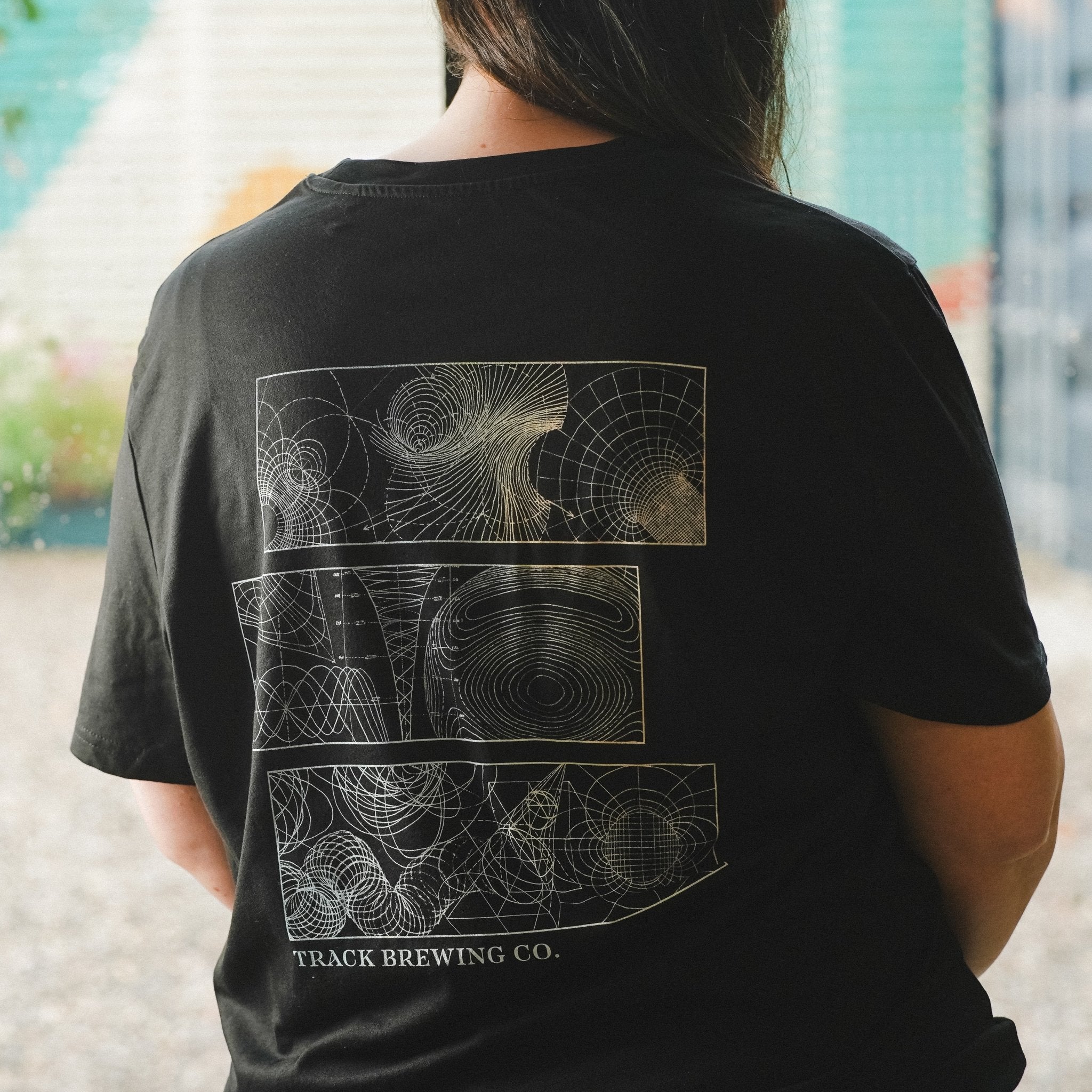 FORMS 11th Birthday T-Shirt - Black - Track Brewing Company Limited