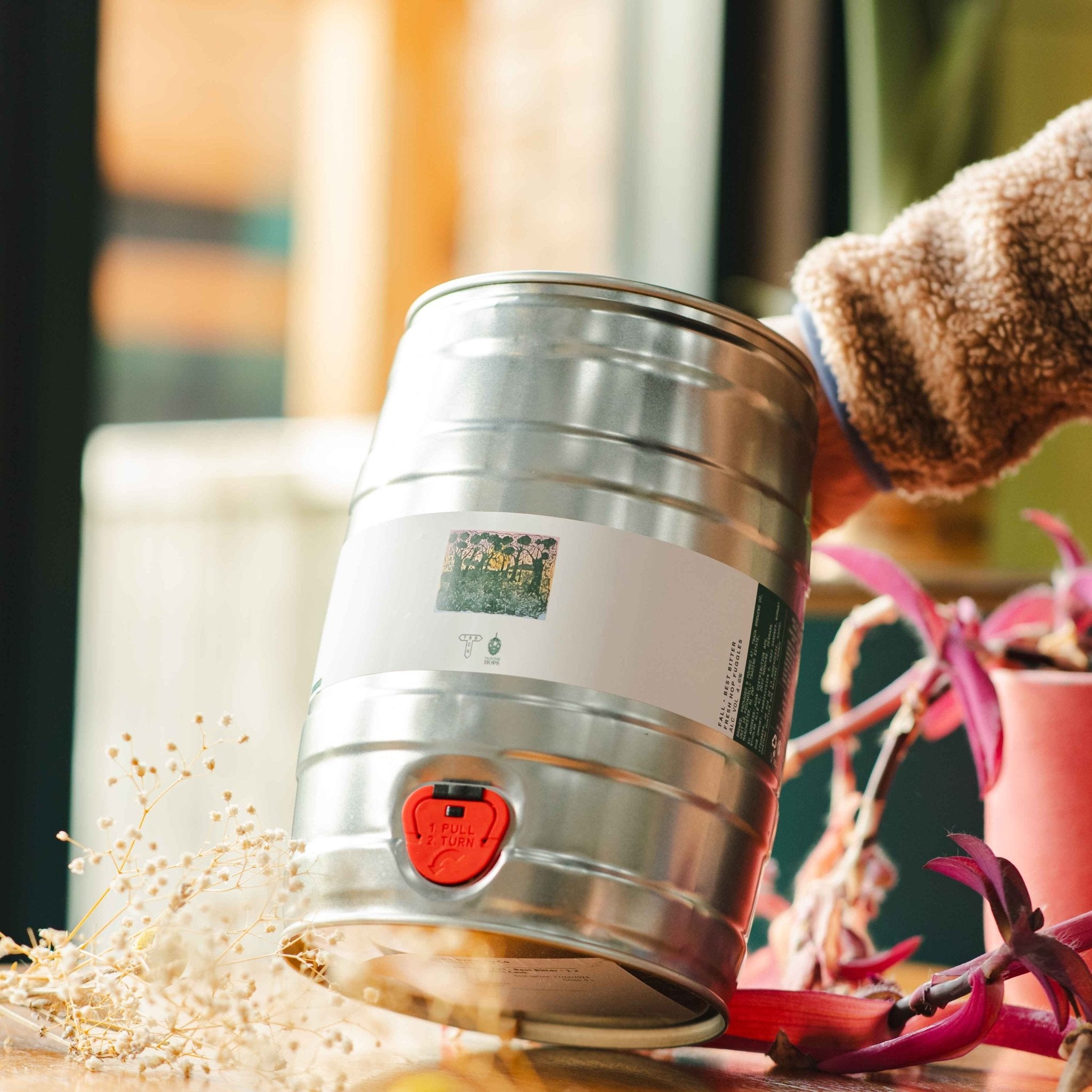 Fall w/ Hukins Hops| Harvest Ale #1 | Best Bitter w/ Fresh Hop Fuggles | 4.6% | 5L Mini Cask - Track Brewing Company Limited