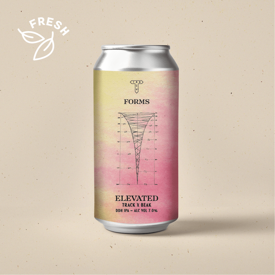 Elevated w/ Beak Brewery | 11th Birthday DDH IPA w/ Idaho 7, Nelson Sauvin, Motueka & Motueka Sub Zero Hop Kief | 7.0% - Track Brewing Company Limited