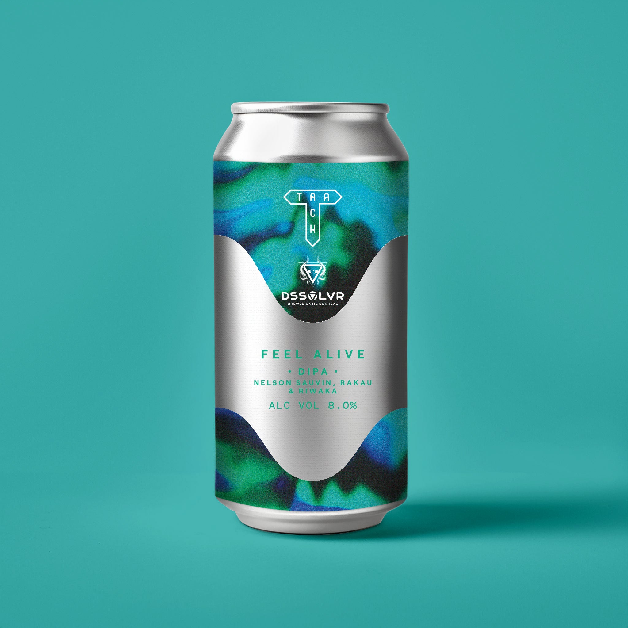 Feel Alive w/ DSSOLVR | DIPA w/ Nelson Sauvin, Rakau & Riwaka | 8.0% - Track Brewing Company Limited