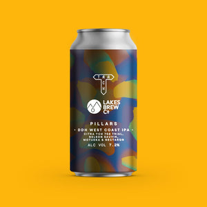 Pillars | West Coast DDH IPA w/ Lakes Brewing | 7.2% | 4-Pack
