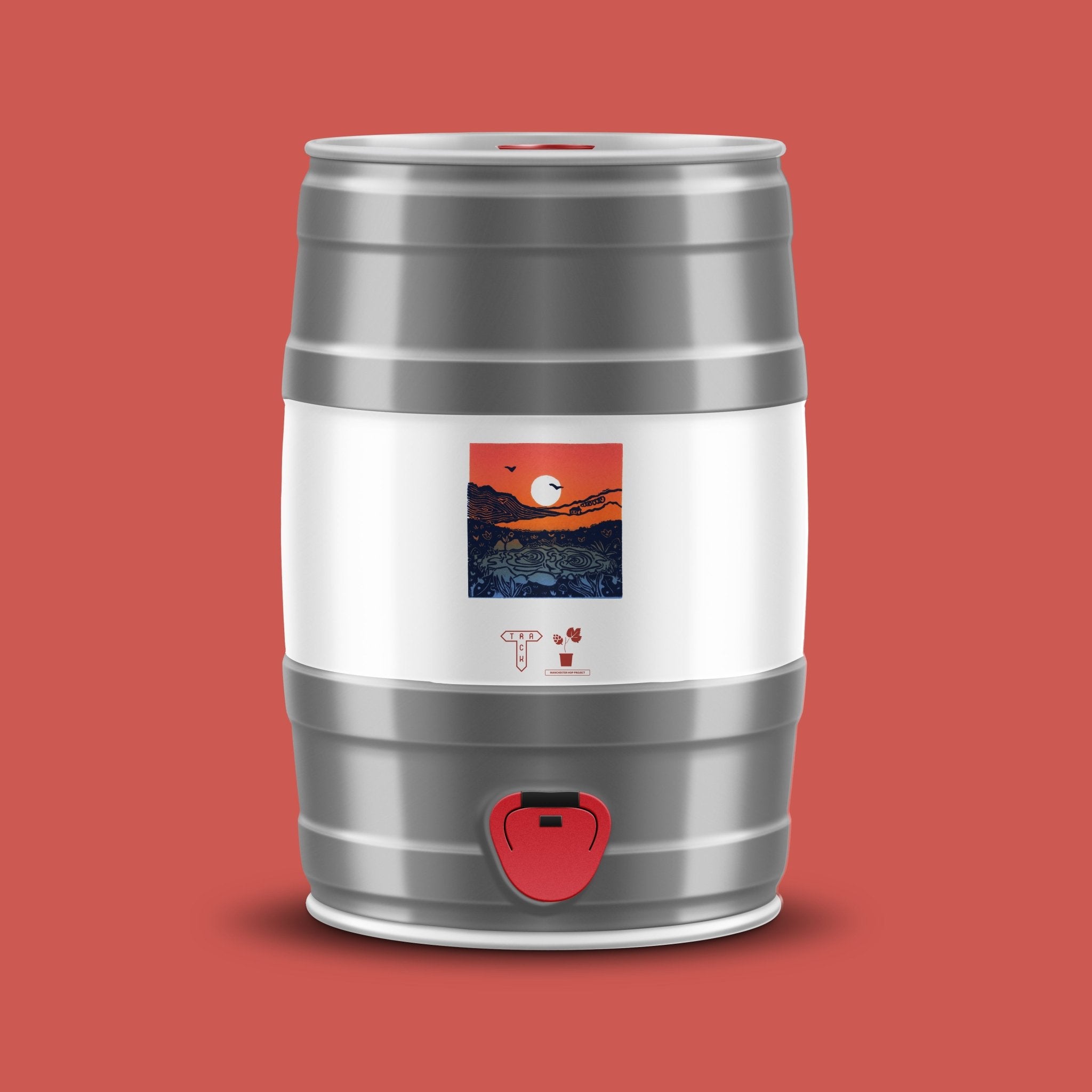 Pilgrimage | Harvest Ale 4 | Dark Mild w/ Manchester Hop Project | 4.0% | 5L Mini Cask - Track Brewing Company Limited