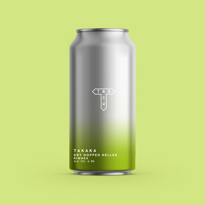 Takaka | Riwaka Dry-Hopped Helles | 4.8% | 4-Pack