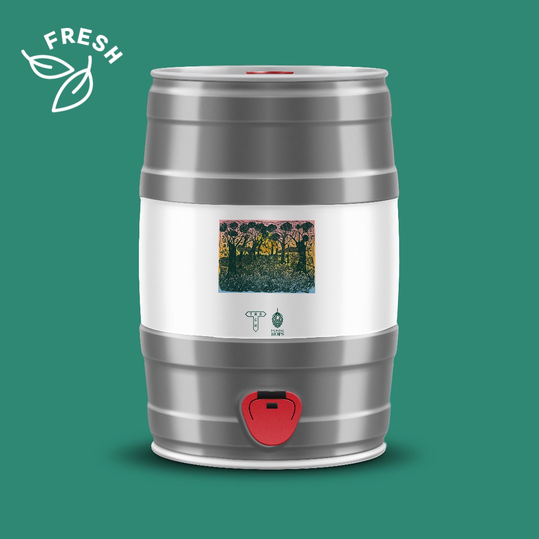 Fall w/ Hukins Hops| Harvest Ale #1 | Best Bitter w/ Fresh Hop Fuggles | 4.6% | 5L Mini Cask - Track Brewing Company Limited