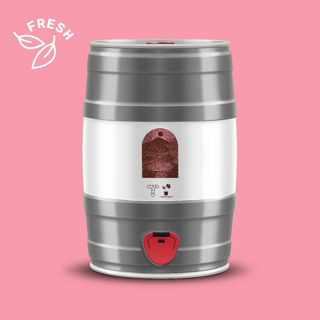 Auburn | Harvest Ale 3 | British Brown Ale w/ Manchester Hop Project | 4.8% | 5L Mini Cask - Track Brewing Company Limited