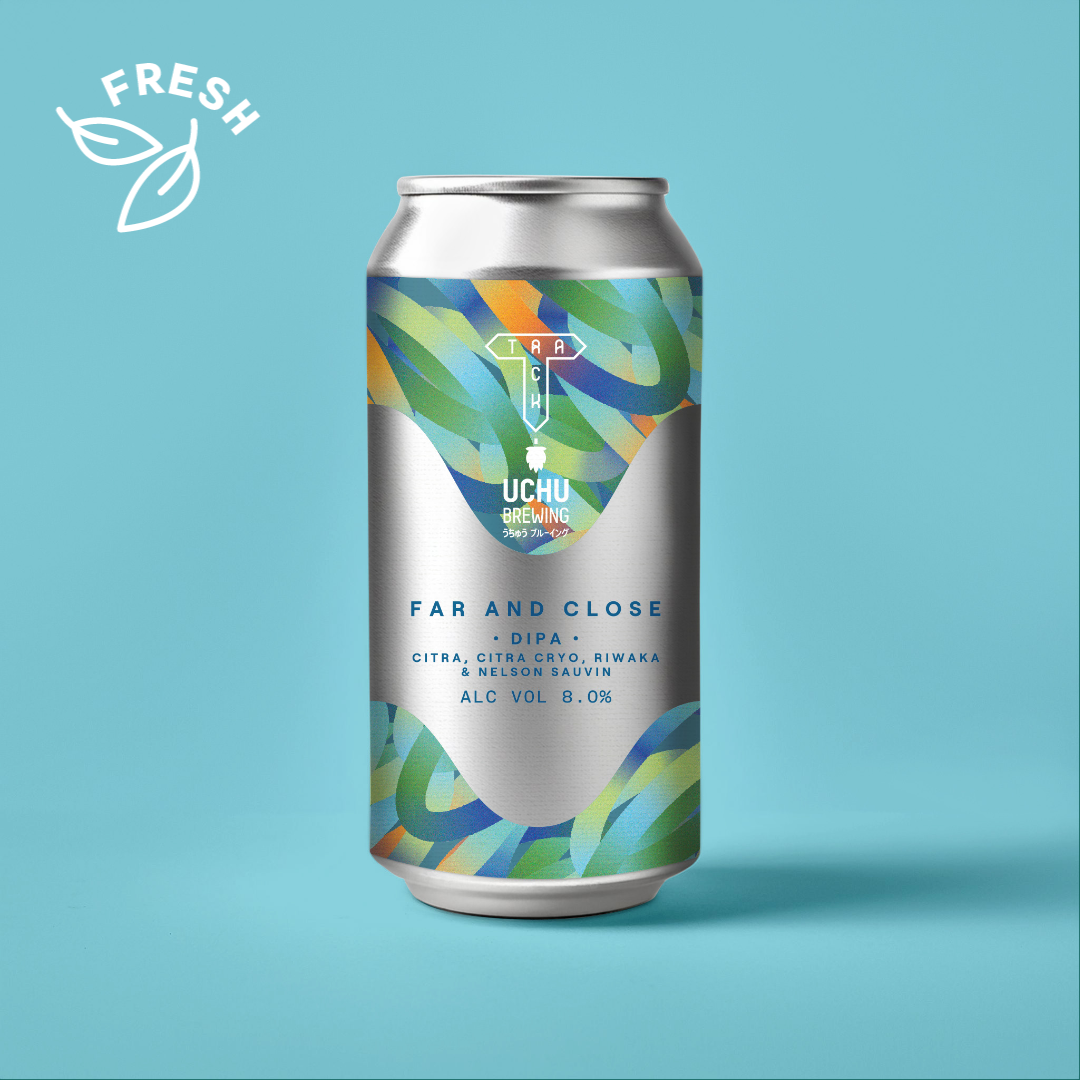 Far And Close w/ Uchu | DIPA w/ Citra, Citra Cryo, Riwaka & Nelson Sauvin | 8.0%