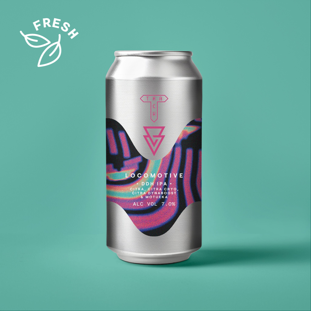 Locomotive w/ Azvex | DDH IPA w/ Citra, Citra Cryo, Citra Dynaboost & Motueka | 7.0%