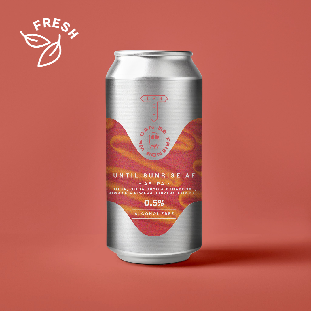Until Sunrise w/ We Can Be Friends | Alcohol Free IPA w/ Citra, Citra Cryo, Citra Dynaboost, Riwaka & Riwaka SubZero Hop Kief | 0.5%