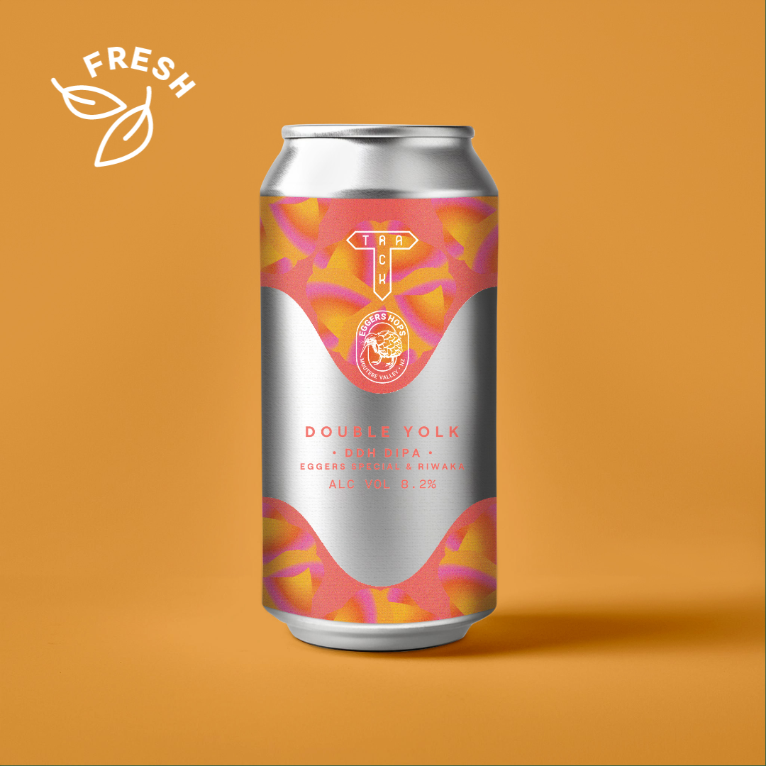 Double Yolk w/ Eggers Hops | DDH DIPA w/ Eggers Special & Riwaka | 8.2%