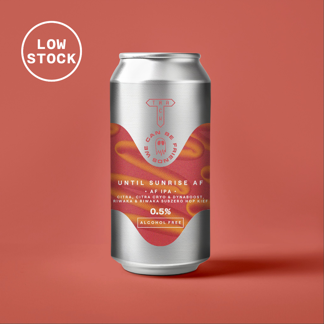 Until Sunrise w/ We Can Be Friends | Alcohol Free IPA w/ Citra, Citra Cryo, Citra Dynaboost, Riwaka & Riwaka SubZero Hop Kief | 0.5%