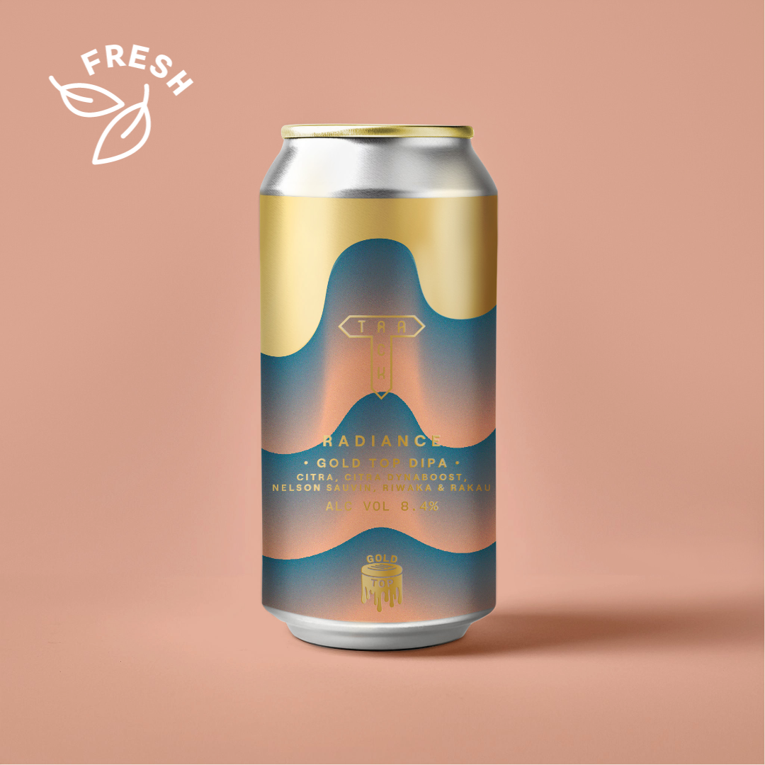Radiance | Gold Top DIPA w/ Citra, Citra Dynaboost, Nelson Sauvin, Riwaka & Rakau | 8.4%