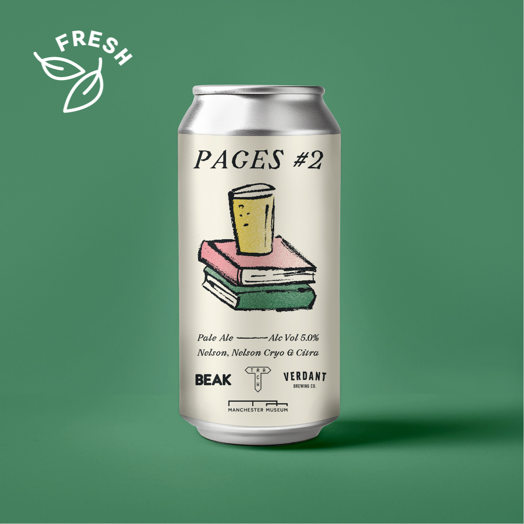 PAGES #2 w/ Beak & Verdant | Pale Ale w/ Nelson Sauvin, Nelson Sauvin Cryo & Citra | 5.0%