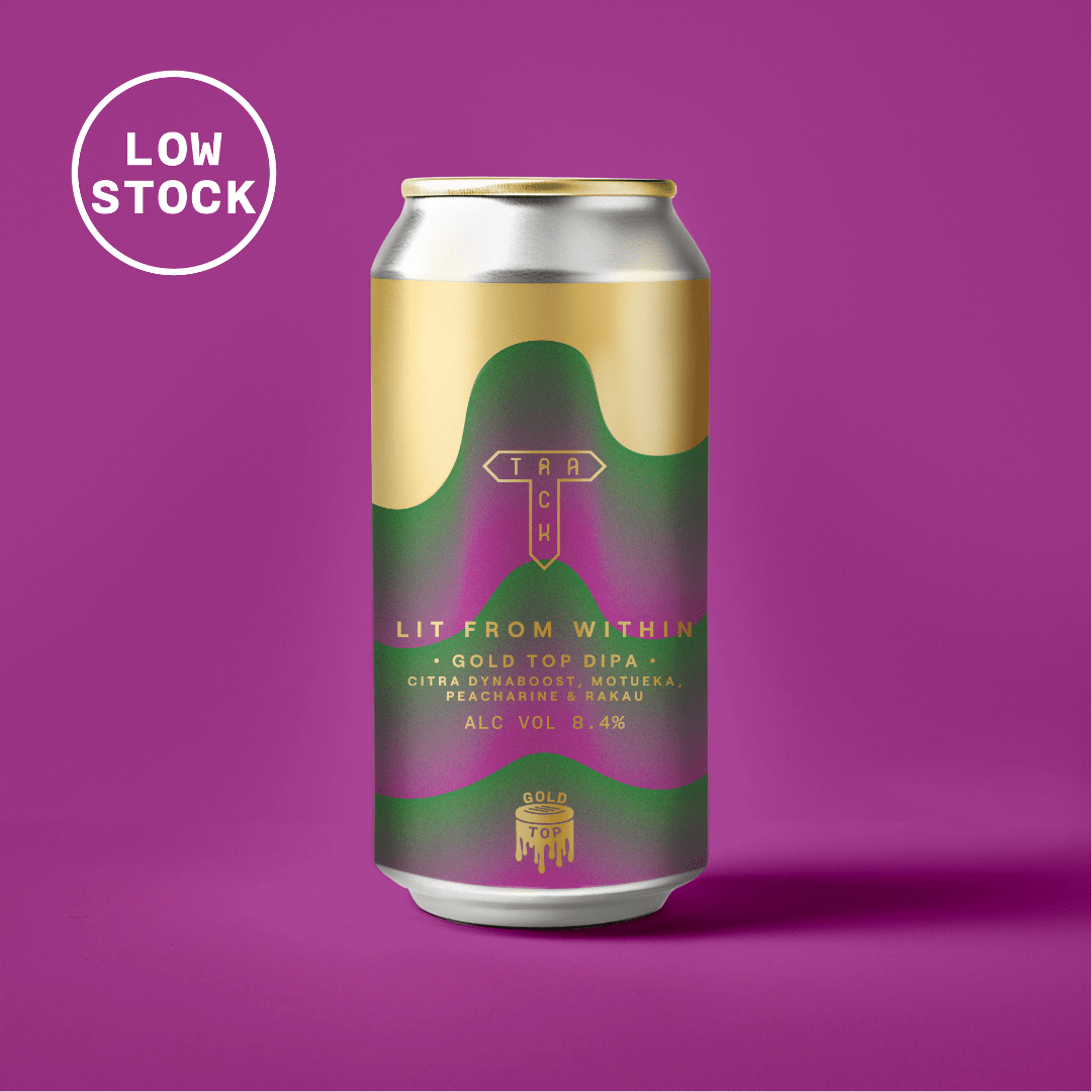 Lit From Within | Gold Top DIPA w/ Citra, Citra Dynaboost, Motueka, Peacharine & Rakau | 8.4% - Track Brewing Company Limited