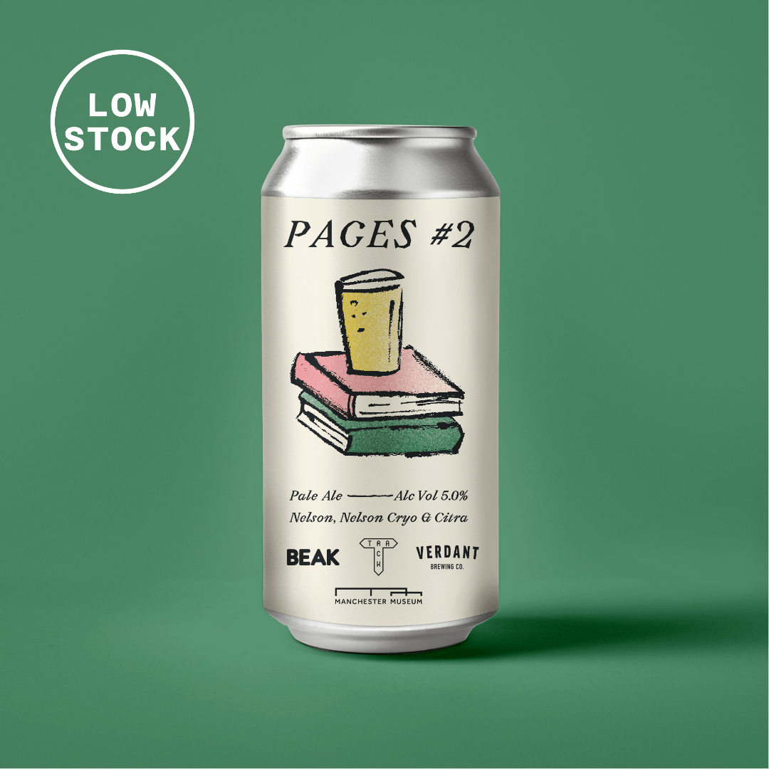 PAGES 2 w/ Beak & Verdant | Pale Ale w/ Nelson Sauvin, Nelson Sauvin Cryo & Citra | 5.0% - Track Brewing Company Limited