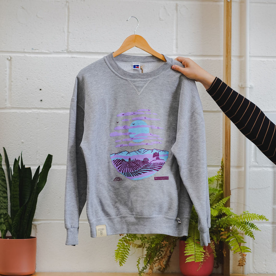 Brewers Cut Vintage Collection Sweatshirt - Ground After Glow - Grey - XXL