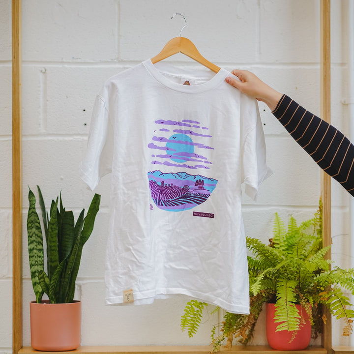 Brewers Cut Vintage Collection T-Shirt - Ground After Glow - White - M/L