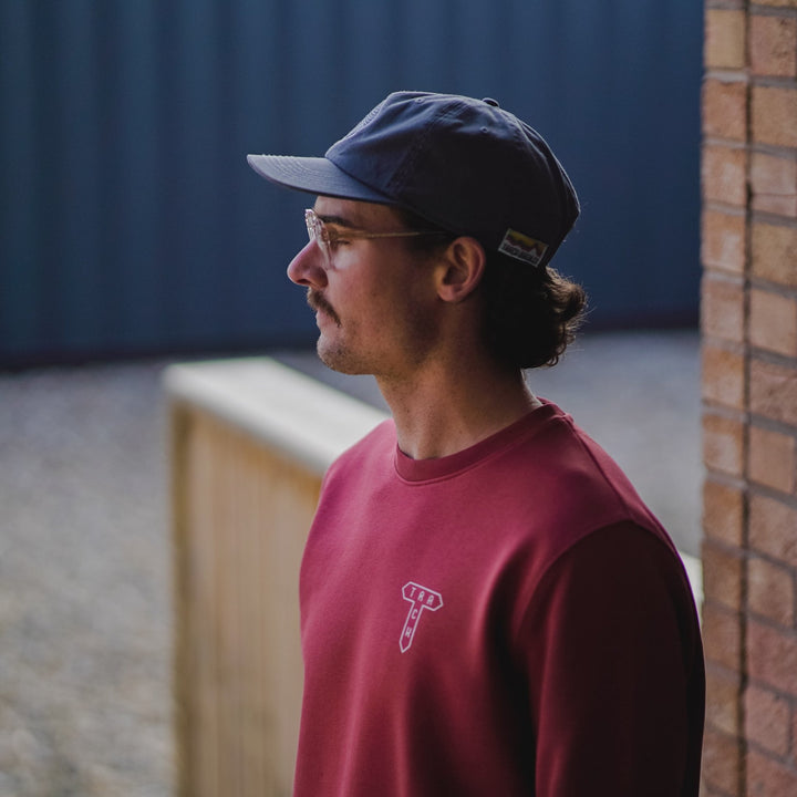 Logo Sweatshirt - Red - Track Brewing Company Limited