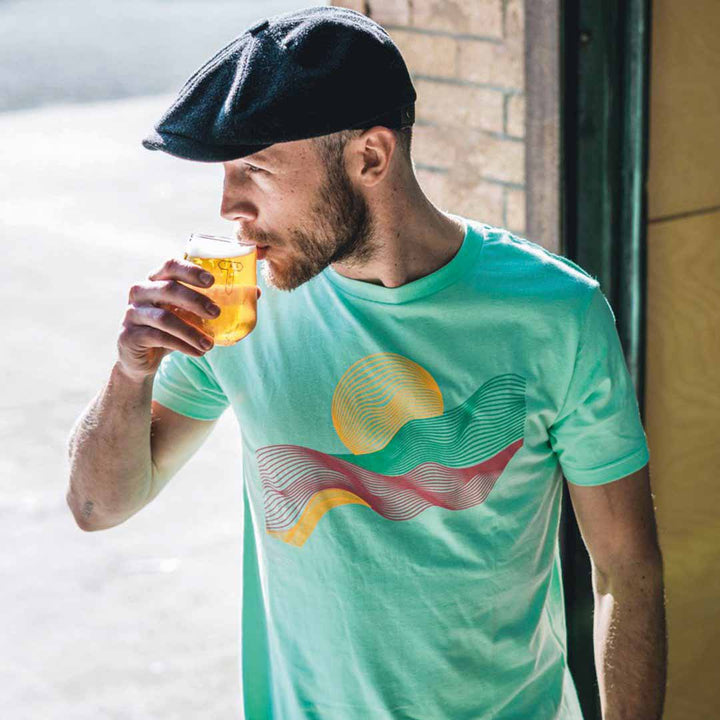 Taproom T-shirt - Mint Green **FRESH STOCK IN** - Track Brewing Company Limited
