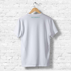 Taproom T-shirt - White **FRESH STOCK IN** - Track Brewing Company Limited