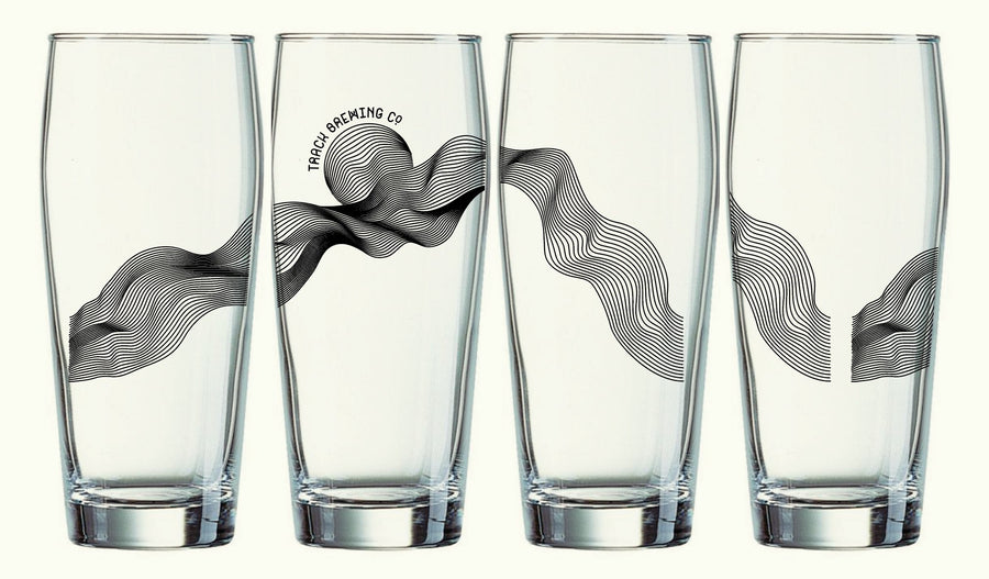 Track Taproom Glass (Black) - Track Brewing Company Limited